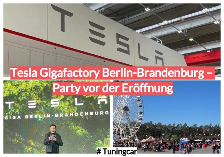 Tesla Gigafactory Berlin-Brandenburg – Party vor der Eröffnung